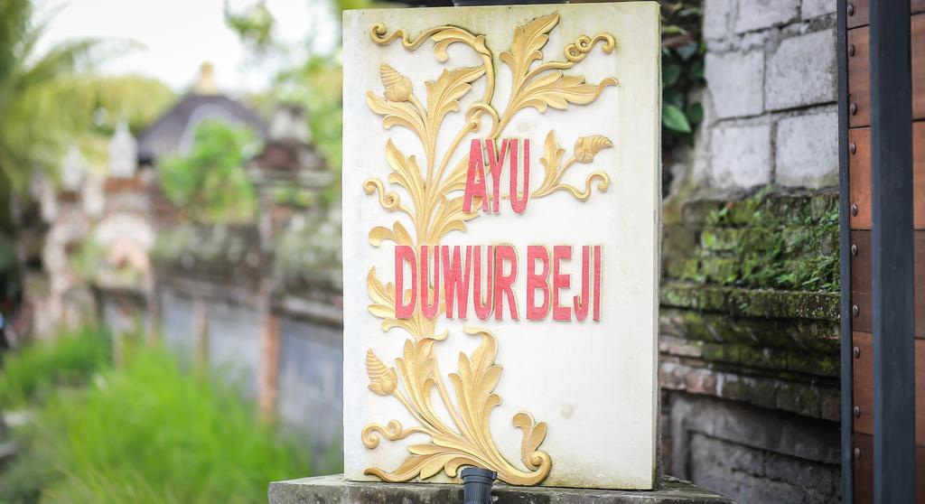 Ayu Duwur Beji Hotel Ubud Kültér fotó